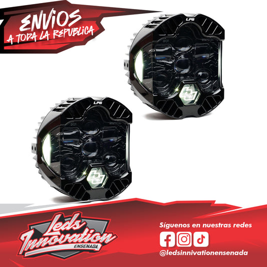 PAR DE FAROS DELANTEROS LED DOT LP6 DE REPUESTO - UNIVERSAL