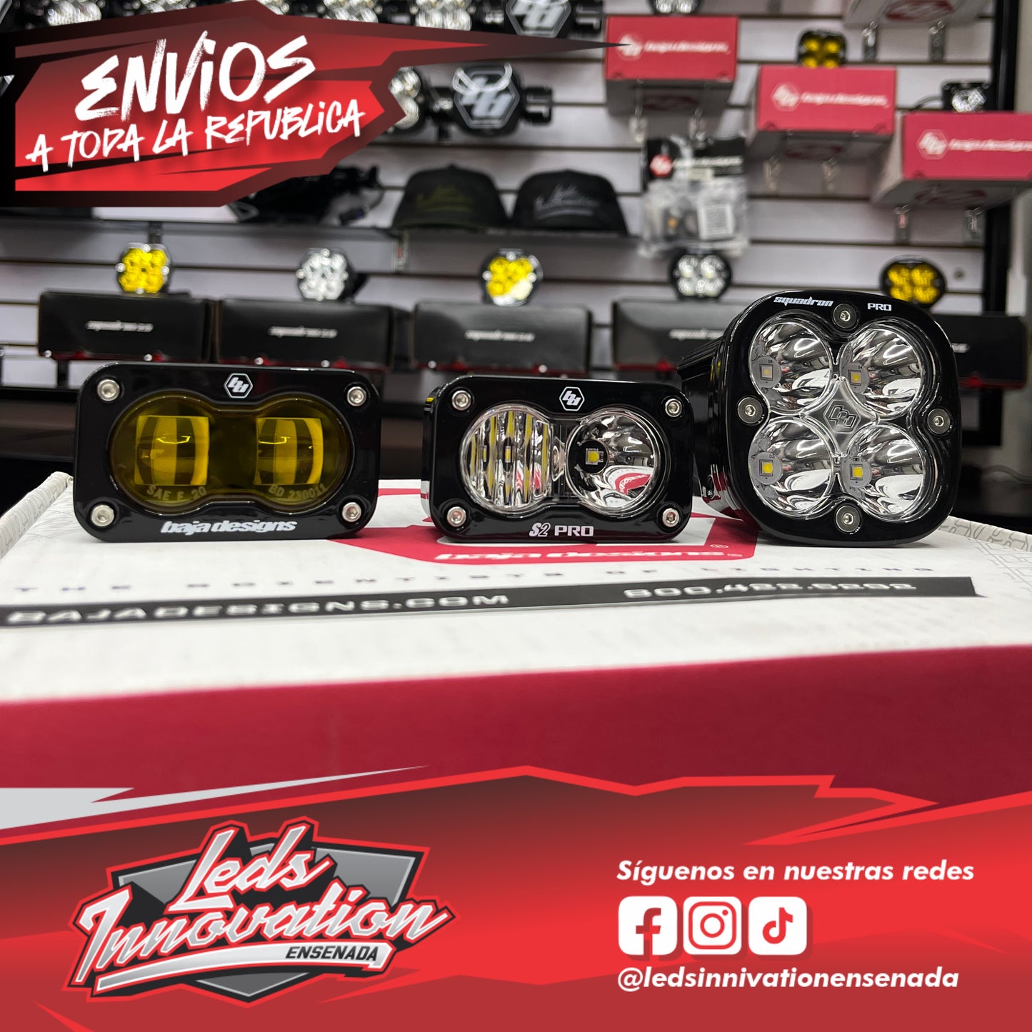 KIT DE FAROS ANTINIEBLA S2 SAE “PRO” PARA FORD BRONCO - FORD BRONCO 2021-2026; PARACHOQUES DE ACERO