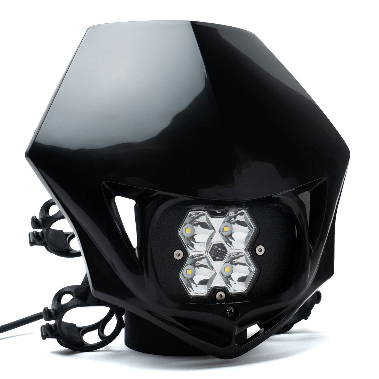 Kit de faros LED Squadron 2.0 Sport para motocicleta (D/C) con carcasa - Universal