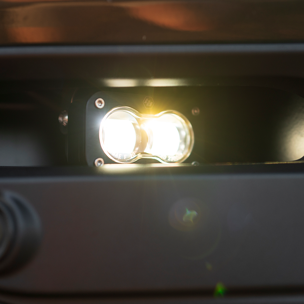 PAR DE LUCES AUXILIARES LED S2 SAE - UNIVERSAL