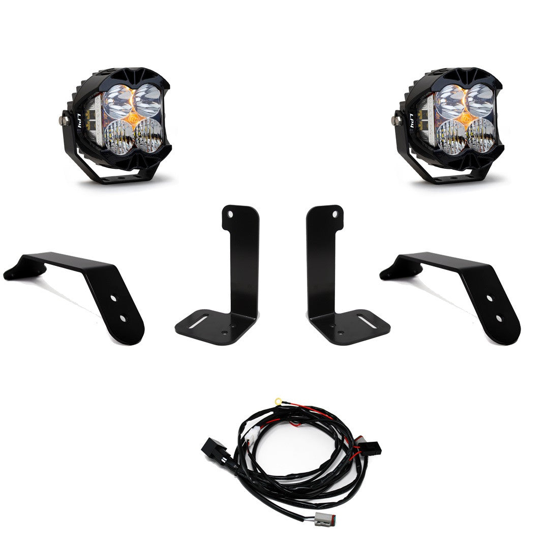 Kit de luces para parachoques Jeep JL/JT LP4 Pro - Jeep Gladiator 2020-2026; Wrangler JL 2018-2026; NOTA: con parachoques de plástico original