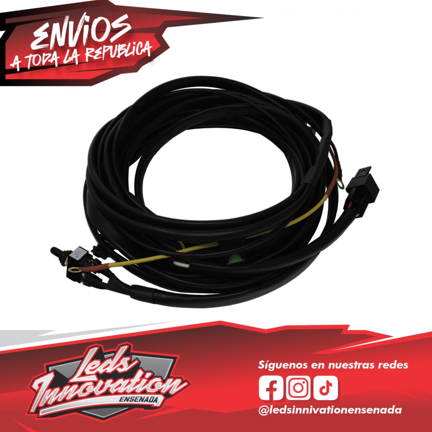 ARNÉS DE CABLEADO LP6/LP9 PRO DE 2 LUCES MAX - UNIVERSAL