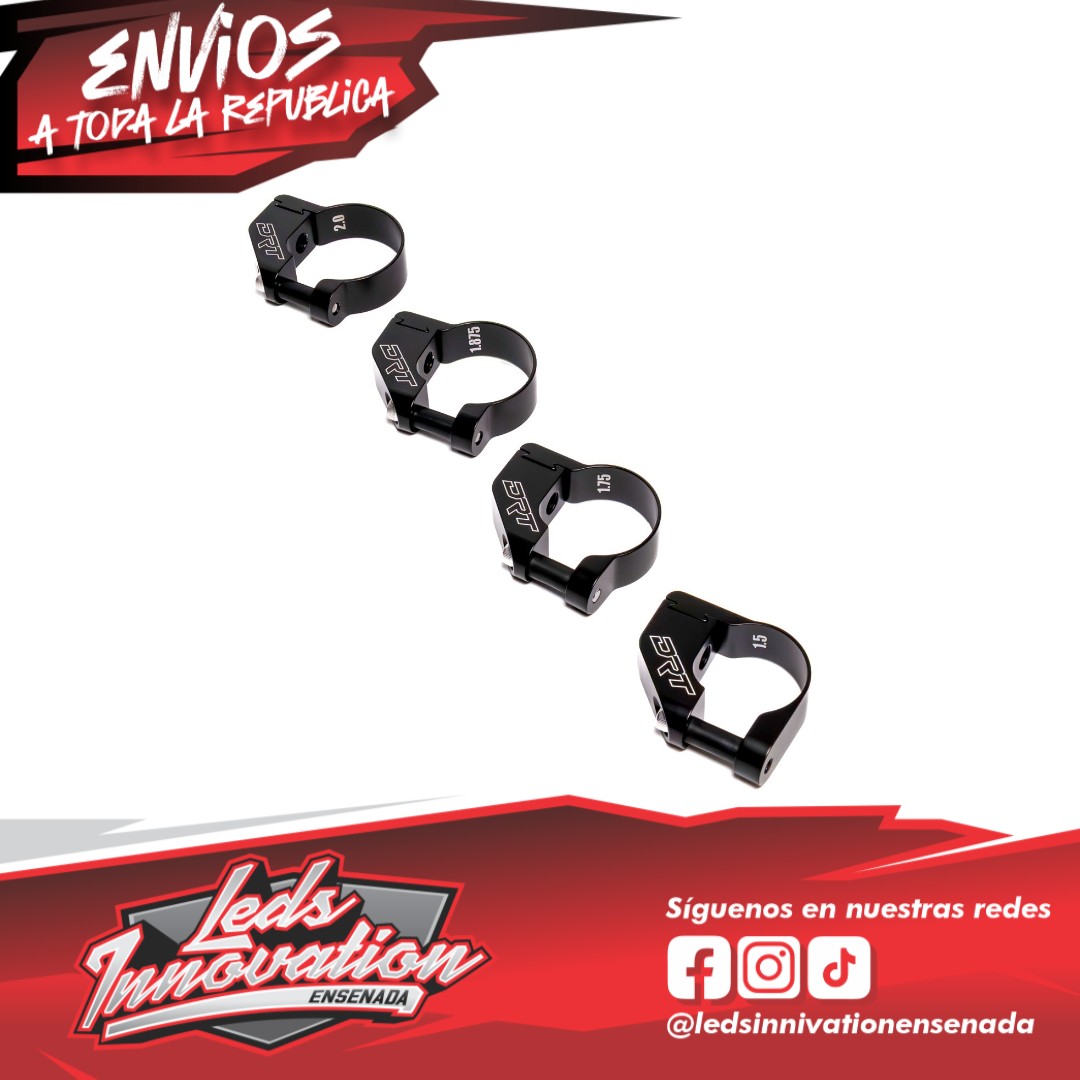 Abrazadera universal para tubo redondo de aluminio billet