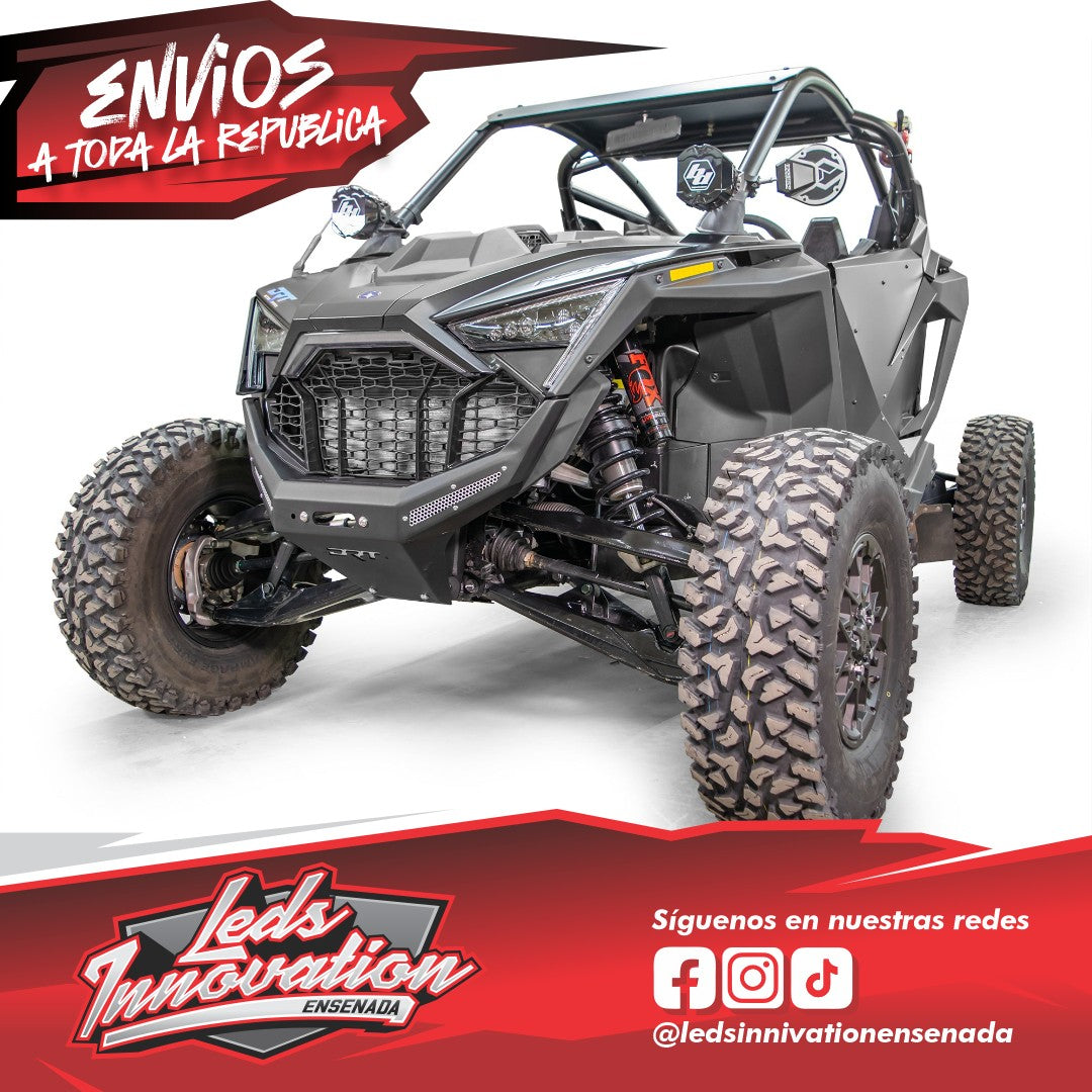 Parachoques delantero con cabrestante DRT Polaris RZR Pro R / Turbo R 2020-2024