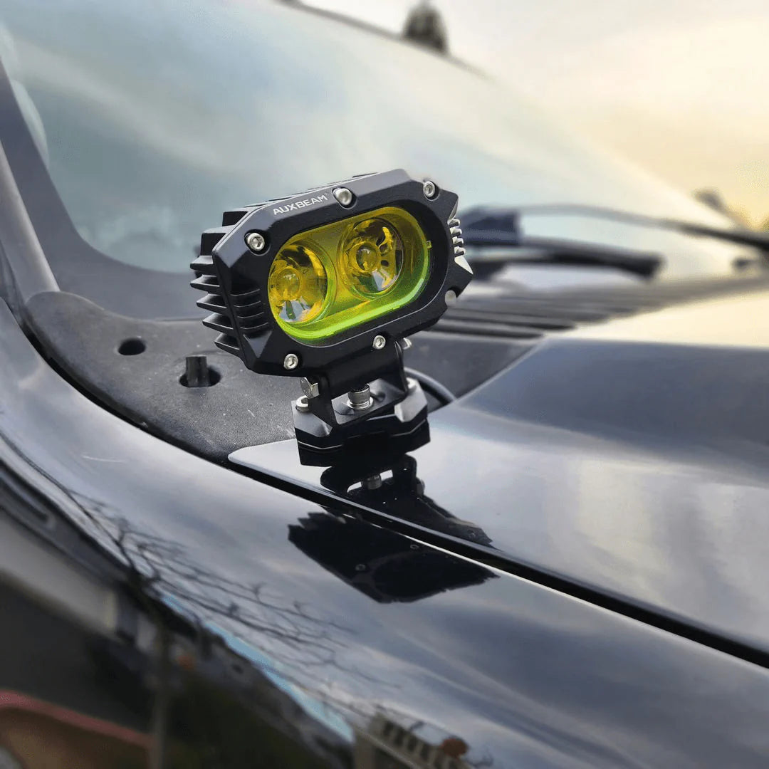 Serie R4 | Focos LED de 4 pulgadas y 60 W con haz de luz ámbar