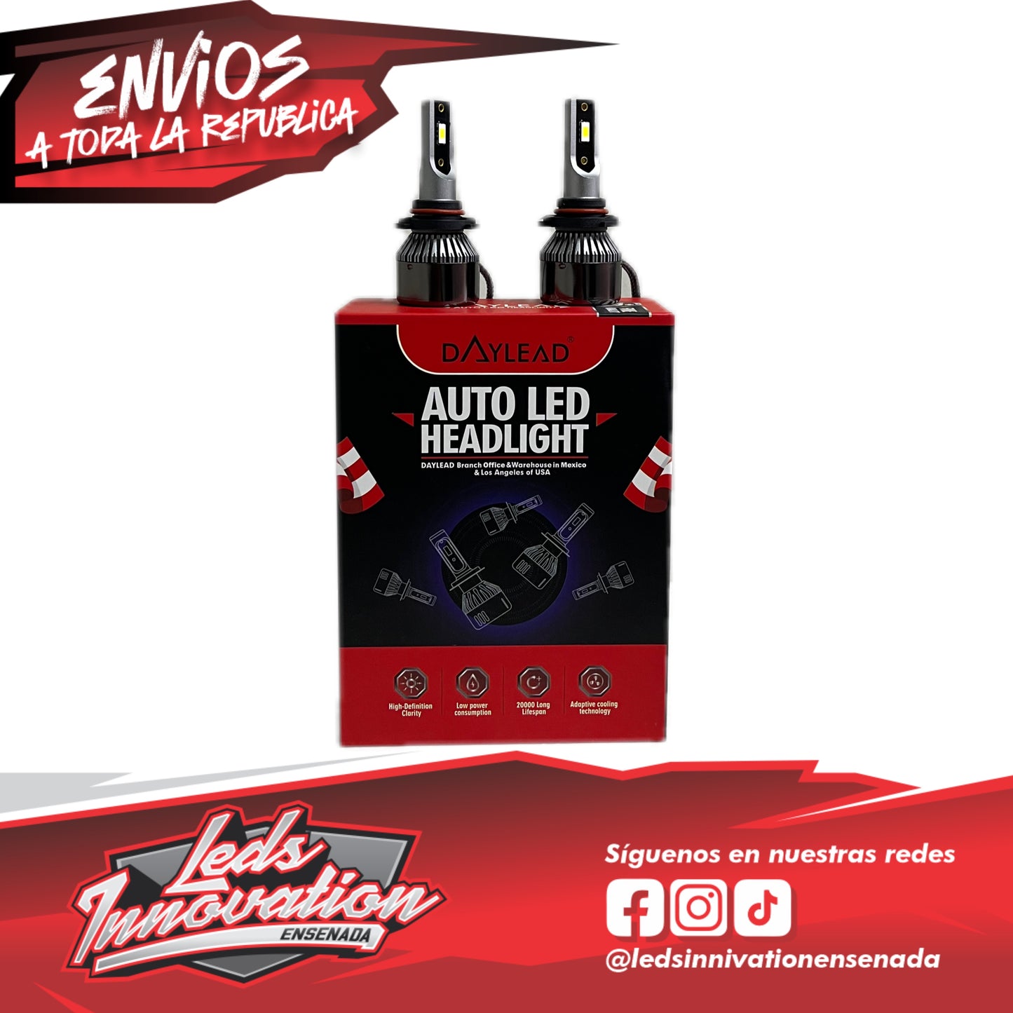 DAYLEAD bulbos Led C8