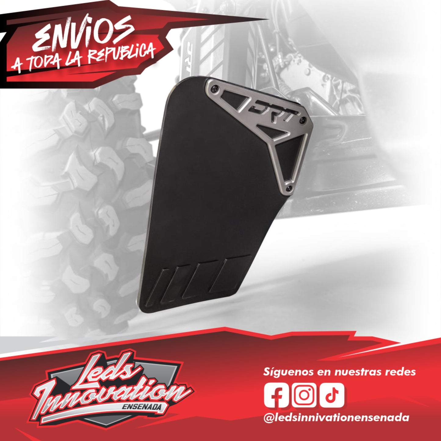 Kit de protección contra rocas de aluminio billet para Can-Am Maverick X3 2017+