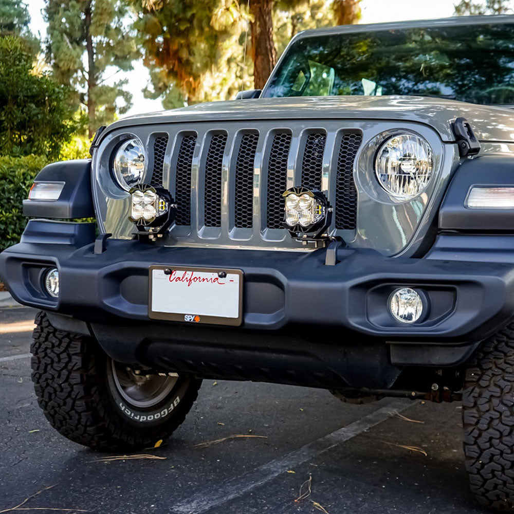 Kit de luces para parachoques Jeep JL/JT LP4 Pro - Jeep Gladiator 2020-2026; Wrangler JL 2018-2026; NOTA: con parachoques de plástico original