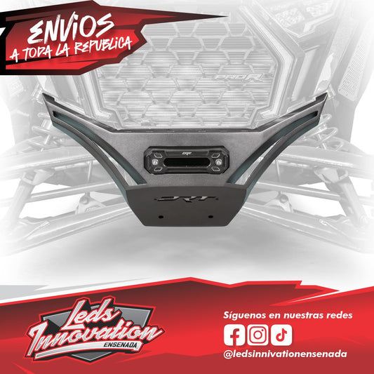 Parachoques delantero con cabrestante DRT Polaris RZR Pro R /Pro S/Turbo R 2022+ V2.0