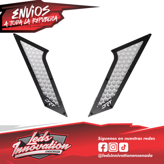 Kit de parrilla delantera inferior de aluminio DRT Motorsports para Polaris 2025+ RZR Pro XP / Pro S / Pro R