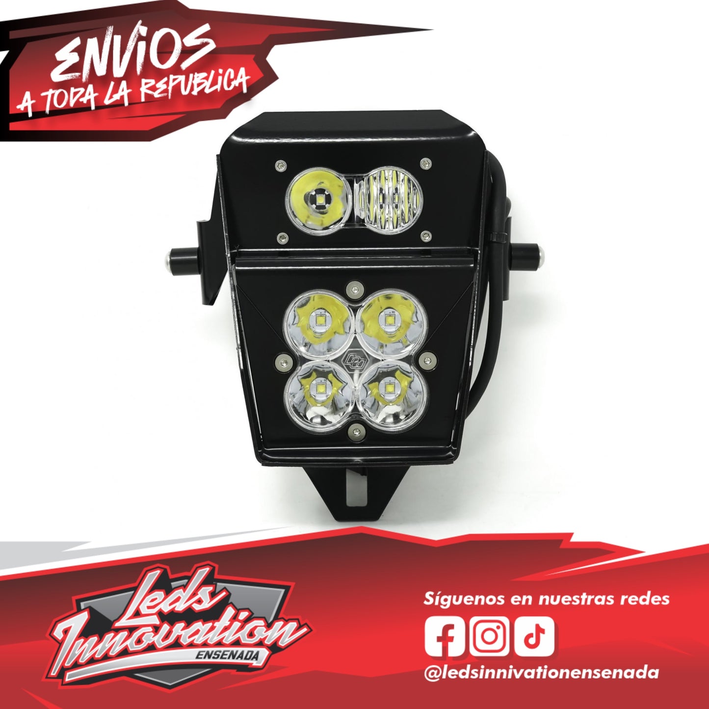 KIT DE FAROS DEPORTIVOS HONDA SQUADRON PRO/S2 - HONDA CRF450L/RL 2019-2025