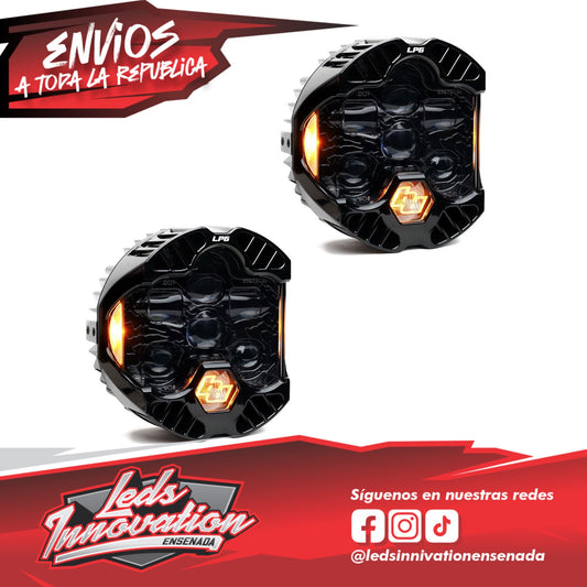 PAR DE FAROS DELANTEROS LED DOT LP6 DE REPUESTO - UNIVERSAL