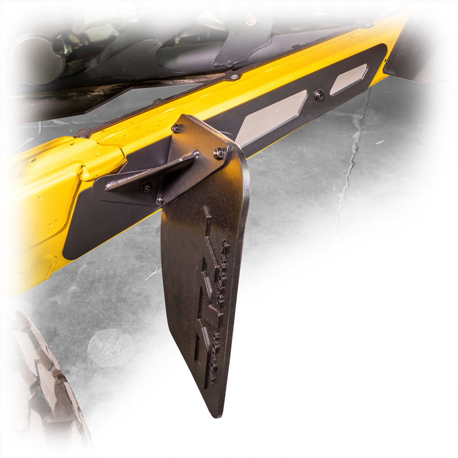 Kit de protección trasera de aluminio para barro y rocas Can-Am Maverick R 2024+