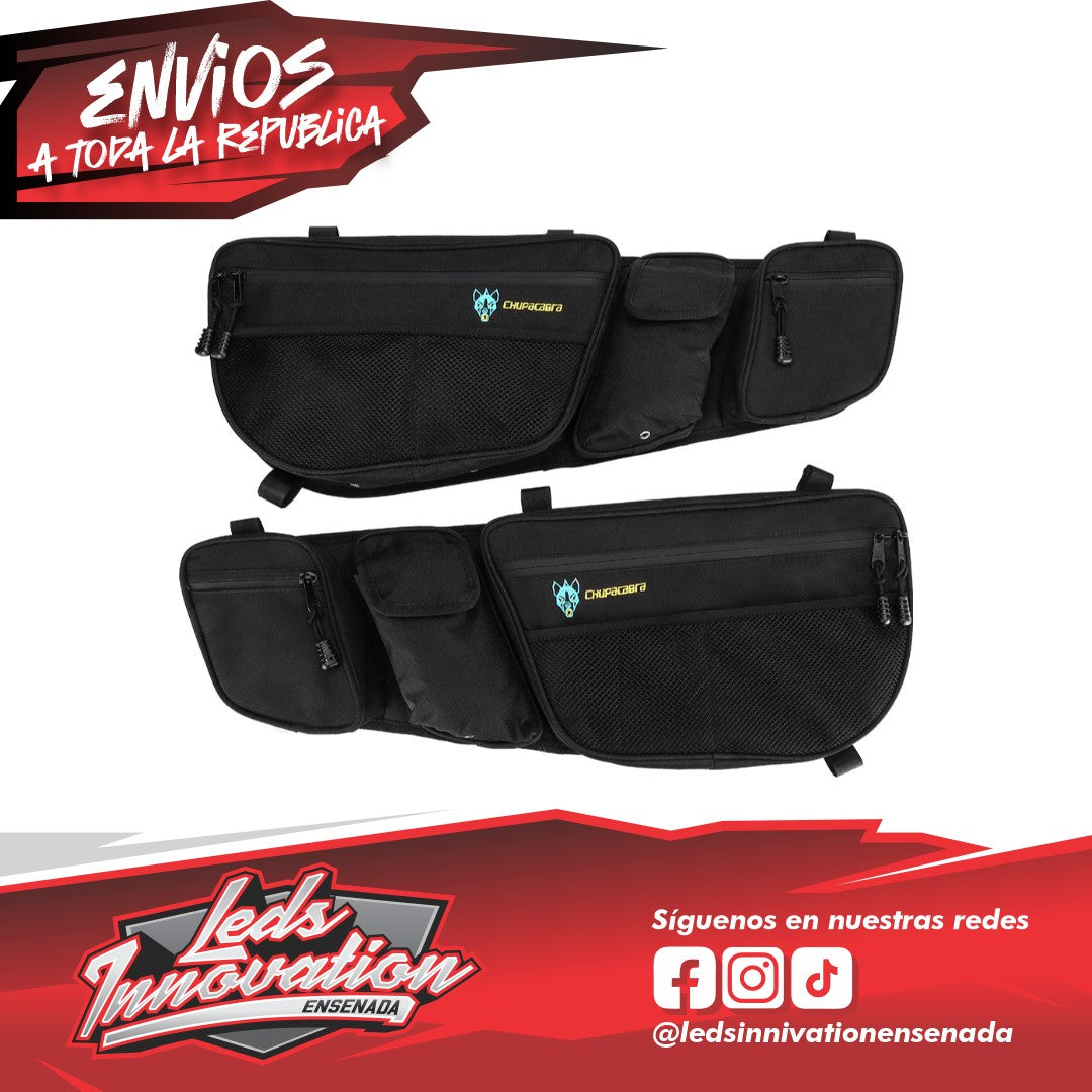 Bolsas de puerta para Can Am X3, bolsa de almacenamiento del lado del pasajero y del conductor