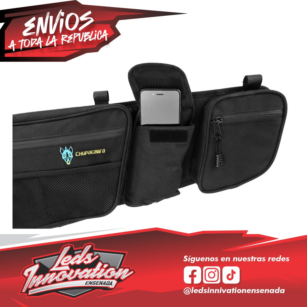 Bolsas de puerta para Can Am X3, bolsa de almacenamiento del lado del pasajero y del conductor