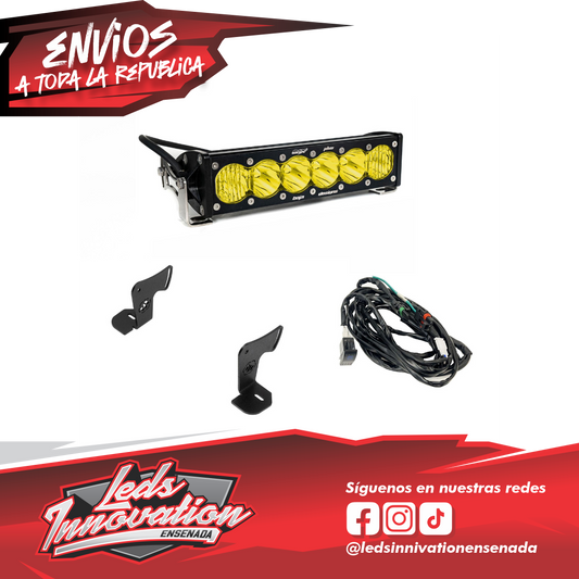 Kit de montaje para barra de luces OnX6+ de 10" en el capó - Polaris RZR Pro-R, Pro-S y Pro-XP 2025