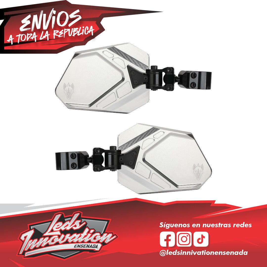 Espejos Chupacabras Off Road Cuero Pro