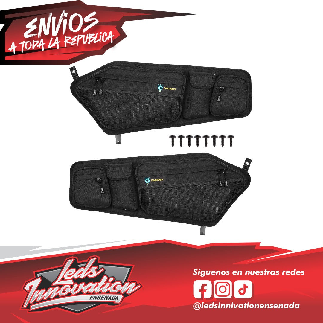 Chupacabras Off Road Bolsas para puertas traseras RZR PRO XP/ PR0 R / TURBO R
