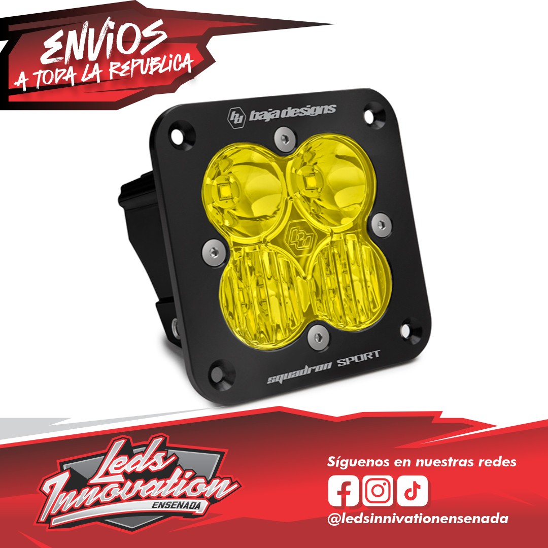 Baja Designs Squadron sport Flush Mount C/U