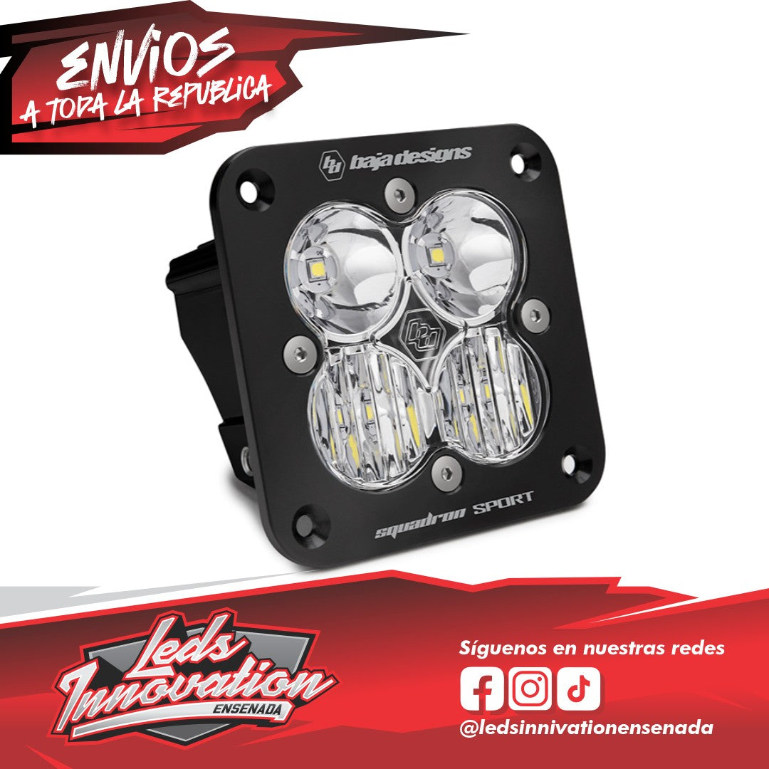 Baja Designs Squadron sport Flush Mount C/U