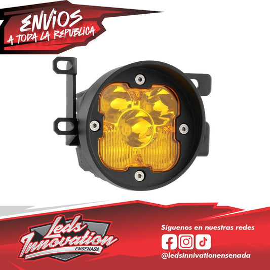 Kit de luces antiniebla LED de 3 pulgadas, 80 W, 9600 lm, luz blanca/amarilla para Toyota Tacoma (2012-2022), Toyota 4Runner (2010-2022) y Toyota Tundra (2014-2022)