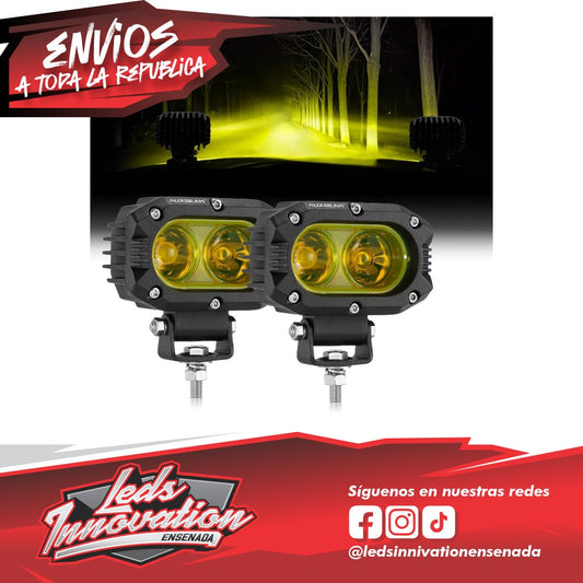 Serie R4 | Focos LED de 4 pulgadas y 60 W con haz de luz ámbar