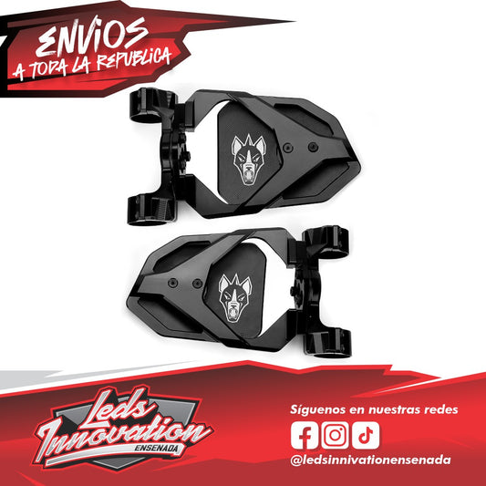 Espejos Chupacabras Off Road Cuero Race