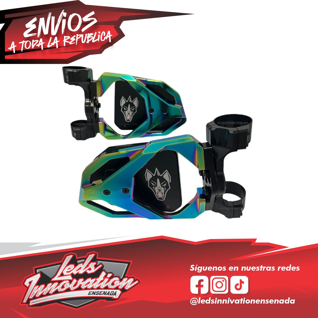 Espejos Chupacabras Off Road Cuero Race