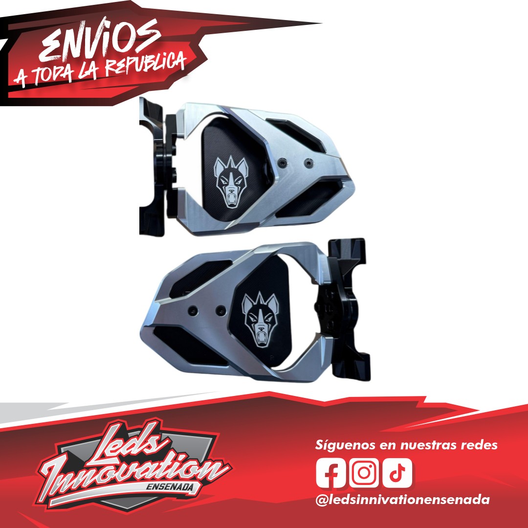 Espejos Chupacabras Off Road Cuero Race