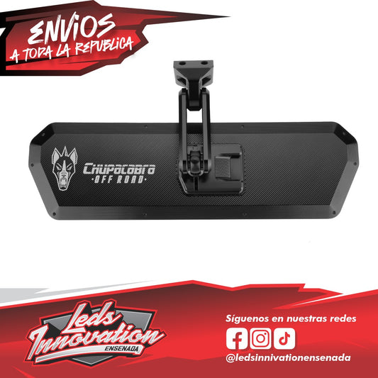 Chupacabras Off Road Espejo retrovisor central todoterreno UTV Super Deluxe de 11"