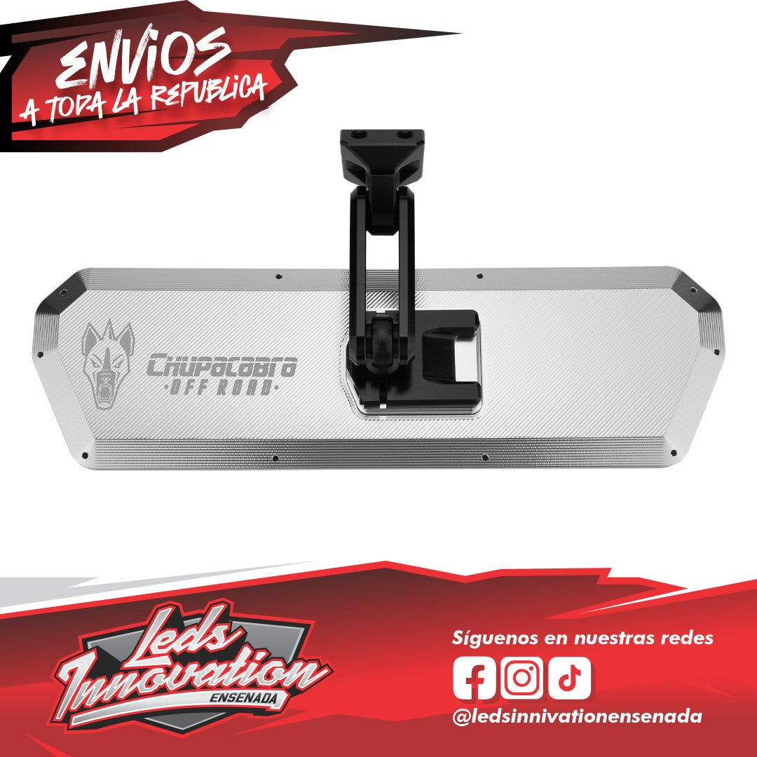 Chupacabras Off Road Espejo retrovisor central todoterreno UTV Super Deluxe de 11"
