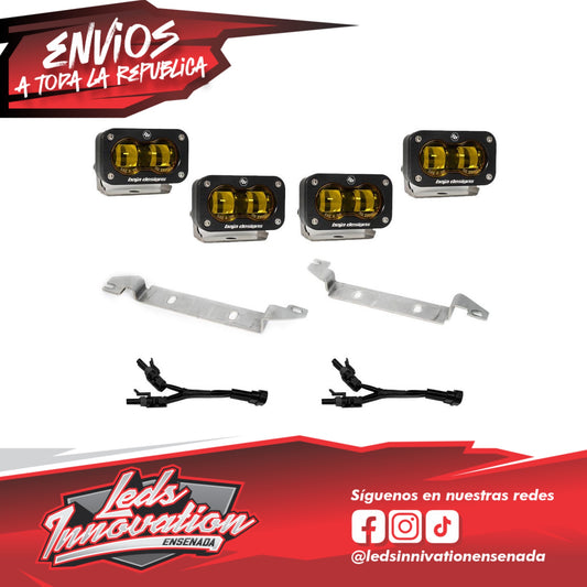KIT DE REEMPLAZO DE FAROS ANTINIEBLA OEM TOYOTA S2 SAE - TOYOTA TACOMA 2024-2026