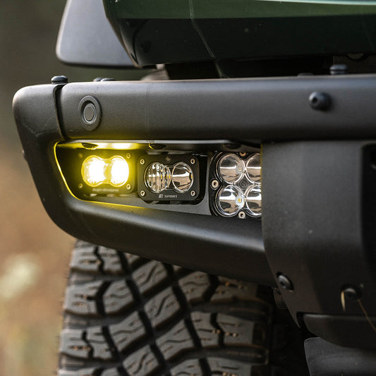 KIT DE FAROS ANTINIEBLA S2 SAE “PRO” PARA FORD BRONCO - FORD BRONCO 2021-2026; PARACHOQUES DE ACERO