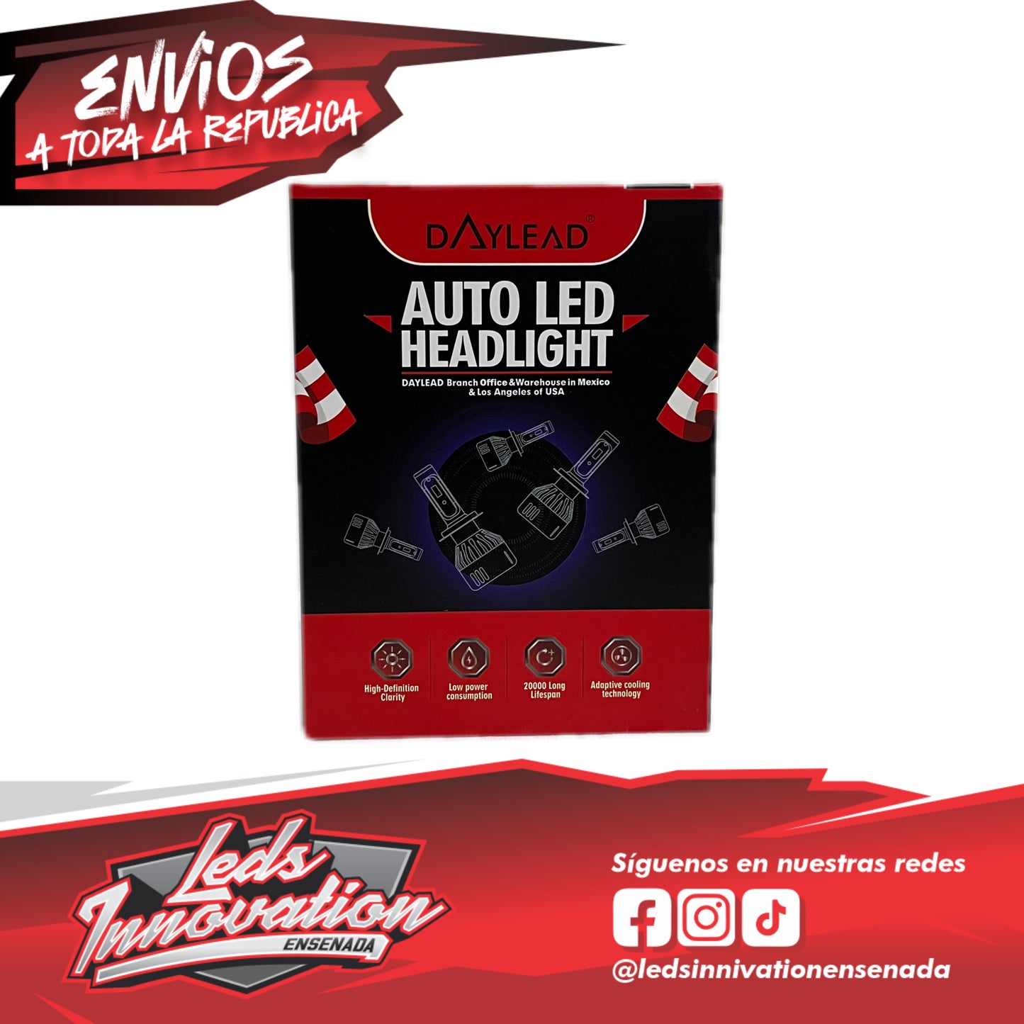 DAYLEAD bulbos Led C8