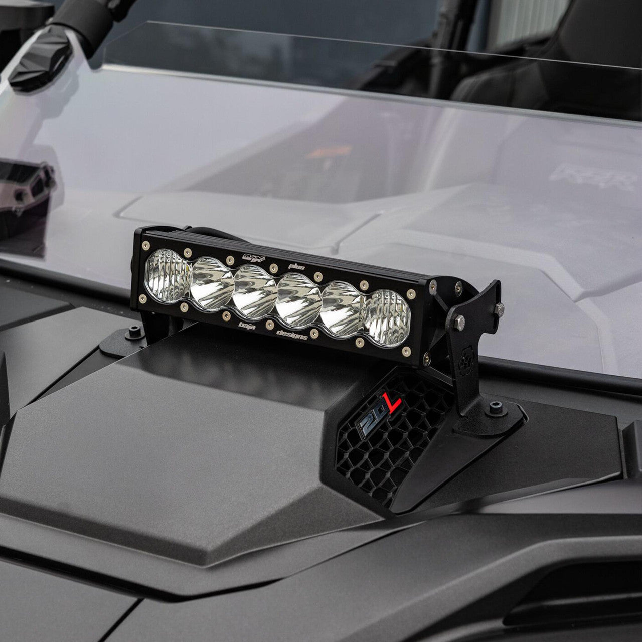 Kit de montaje para barra de luces OnX6+ de 10" en el capó - Polaris RZR Pro-R, Pro-S y Pro-XP 2025