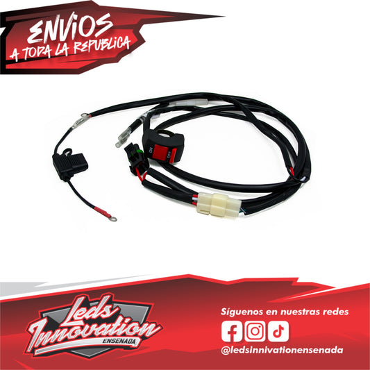 CABLEADO PARA MOTOCICLETA CON INTERRUPTOR - UNIVERSAL BAJA DESIGNS