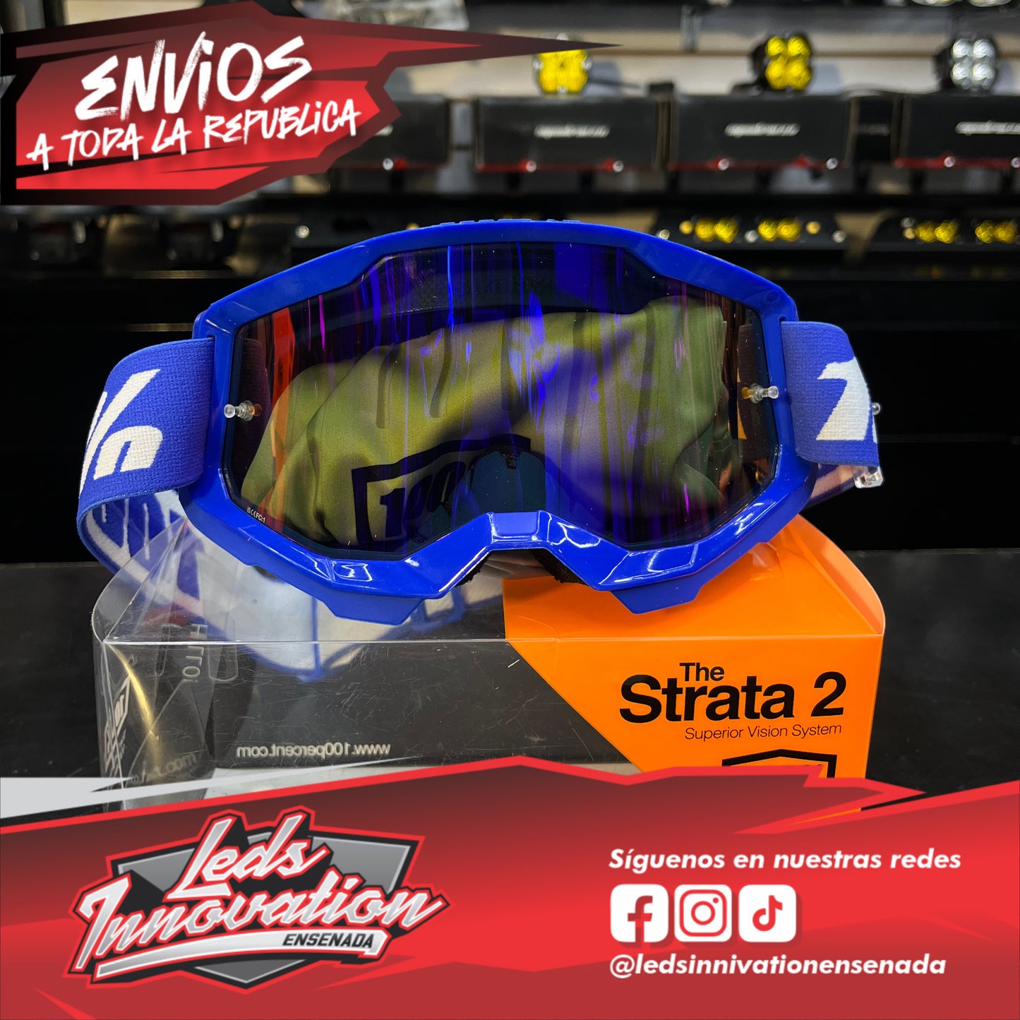 Goggles Strata %100 Off Road