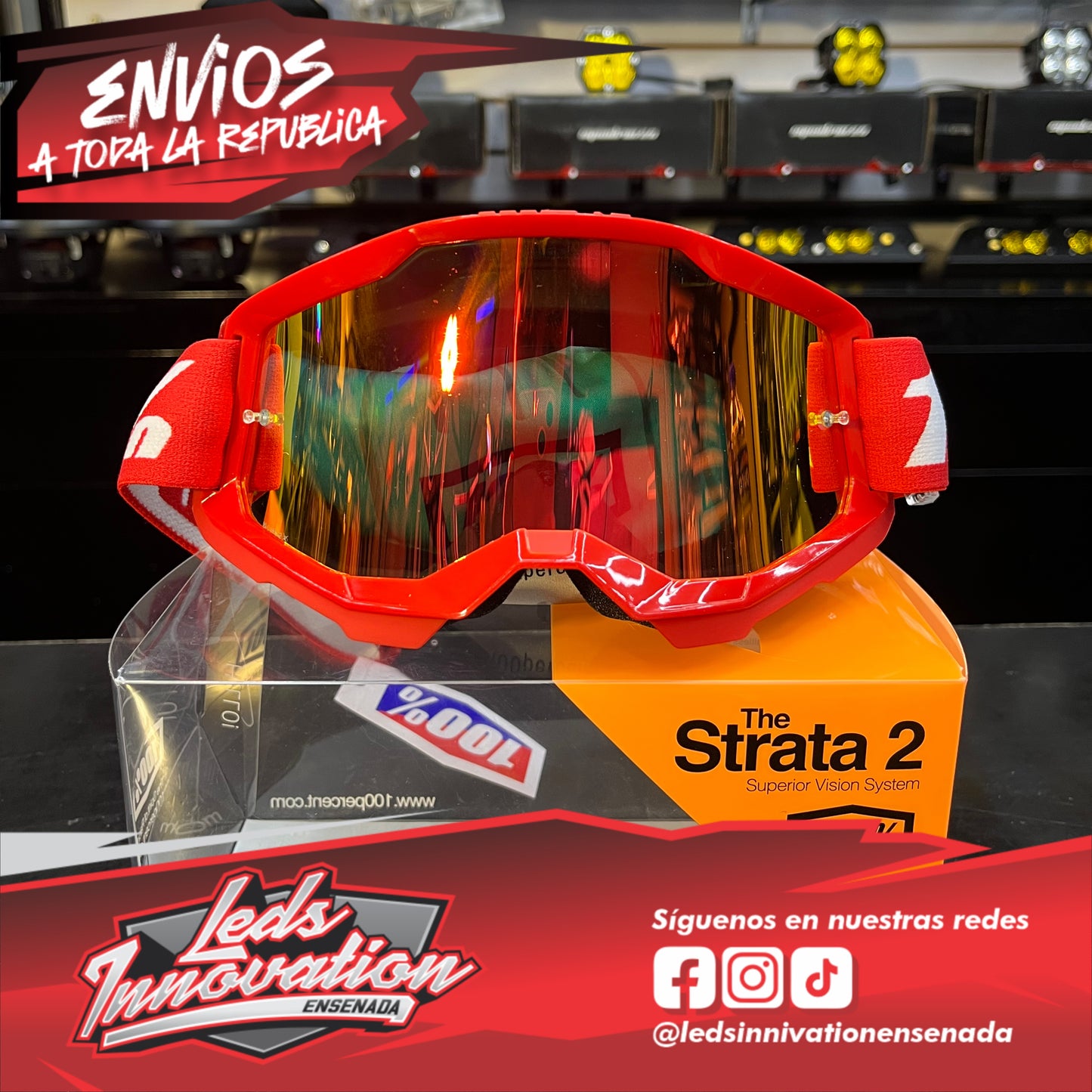 Goggles Strata %100 Off Road
