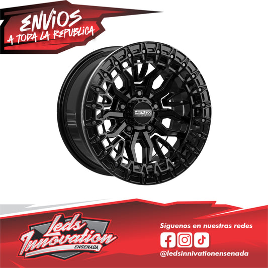 Mayhem R Beadlock | Negro brillante RZR