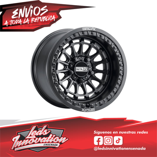 Delta R Beadlock | Negro satinado Dunas / Desierto / Rocas de dificultad moderada RZR