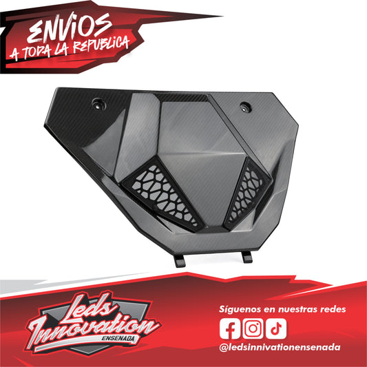 Capó de fibra de carbono con entrada de aire forzado RPM Pro Series 25+