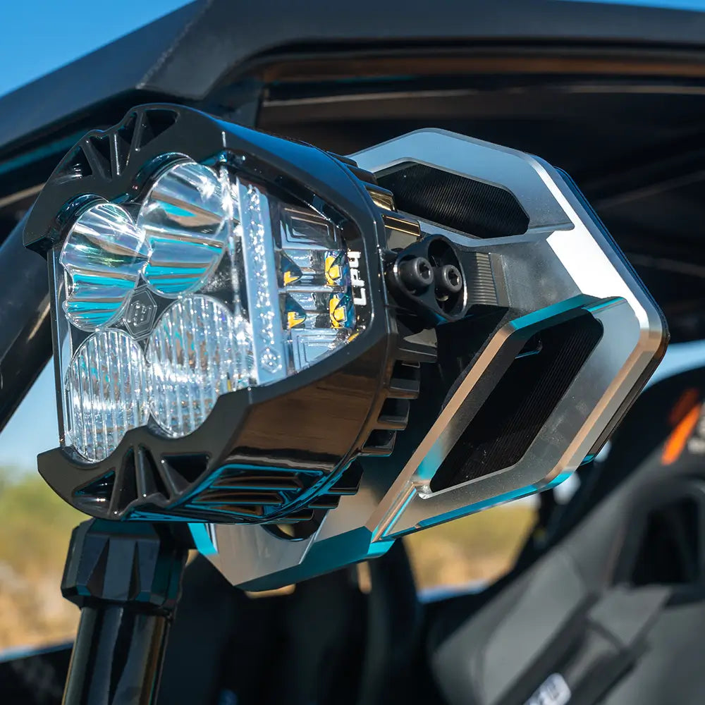 Soporte de luz Cuero Race LP4 (par de 2)