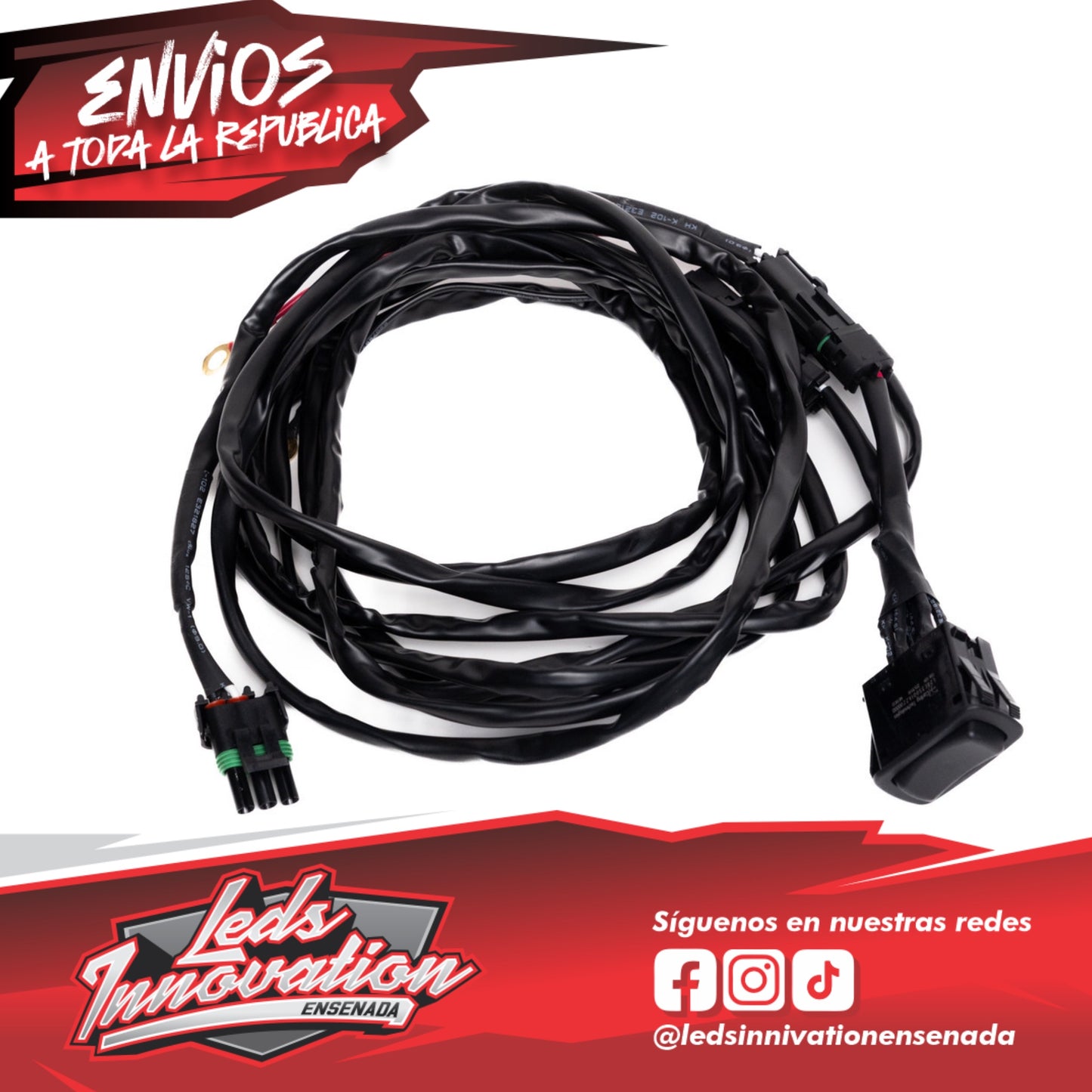 ARNÉS DEL ACTUADOR DE LUZ RÉFLEX: INTERRUPTOR BASCULANTE. ARNÉS ADAPTADOR UNIVERSAL PARA ACTUADOR DE MOTOR. UNIVERSAL.