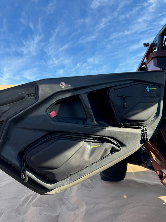 Bolsas para la parte inferior de la puerta delantera del Can-Am Mav R (conductor/pasajero)