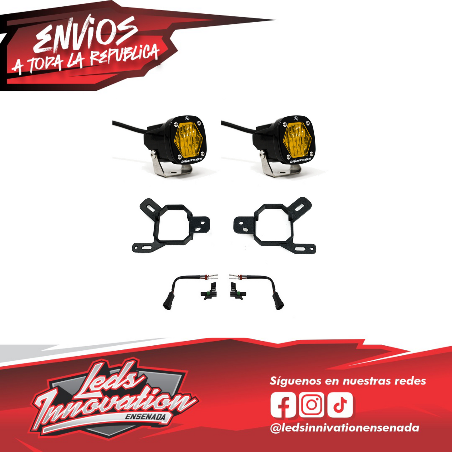 KIT DE LUCES ANTINIEBLA S1 PARA GMC/CHEVY CANYON/COLORADO 2023-2026; YUKON 2500/3500 2024-2026; SIERRA 1500 AT4-X 2022-2026
