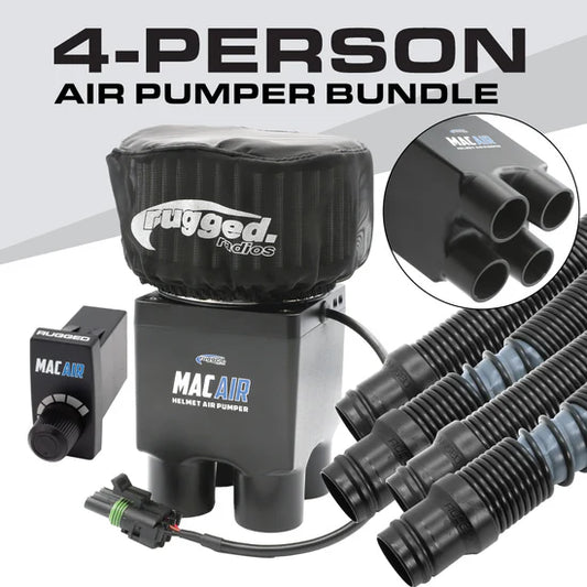 Bomba de aire para casco MAC Air para 4 personas (paquete)