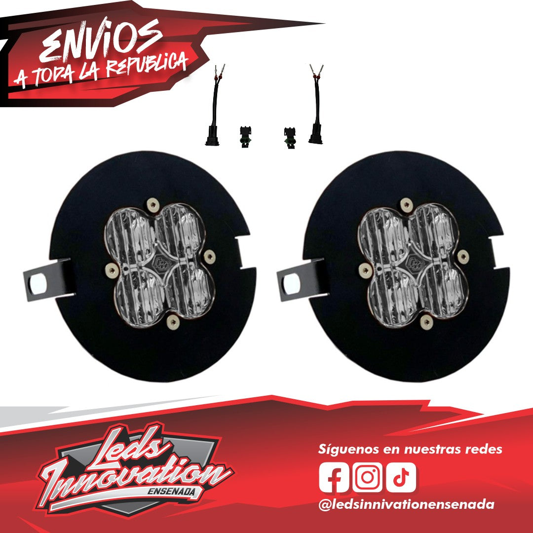 Kit de luces antiniebla deportivas Ford/Toyota Squadron para Ford F-150 (2006-2014); Toyota Tacoma (2005-2011); Tundra (2007-2013) Baja Designs