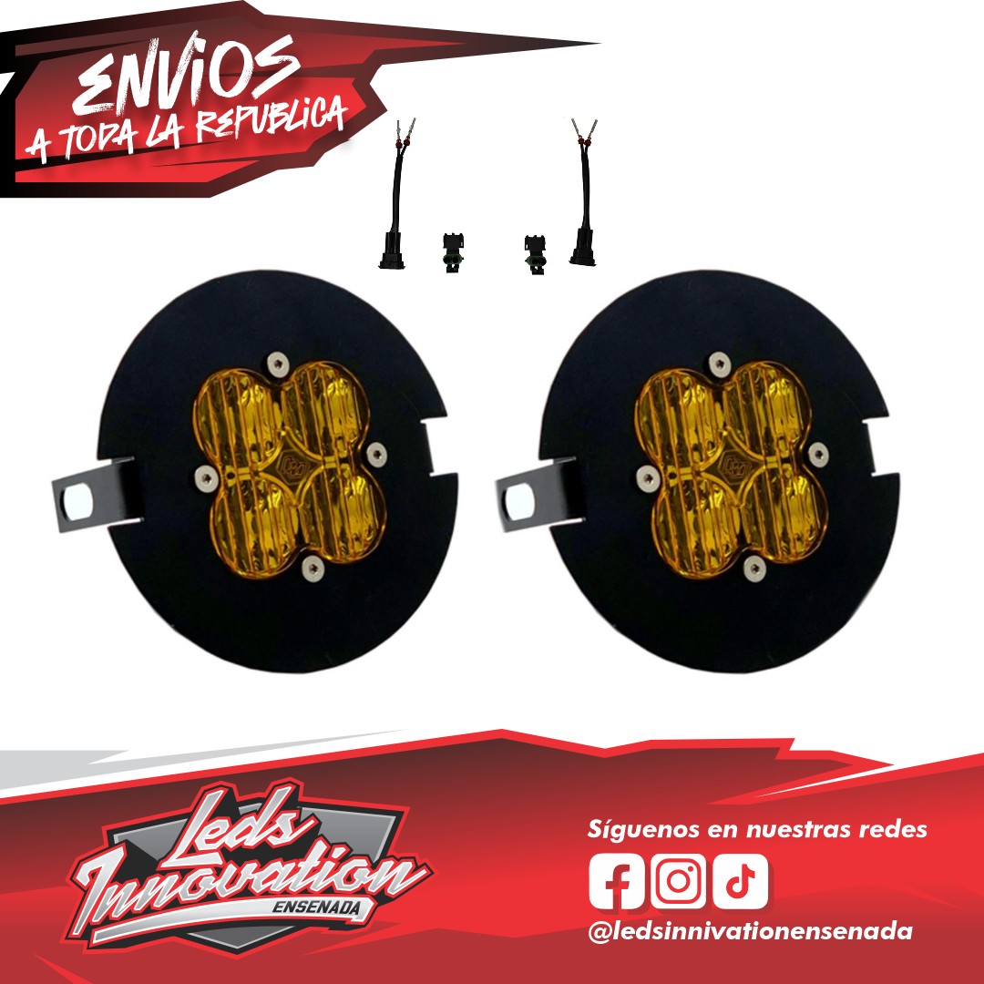 Kit de luces antiniebla deportivas Ford/Toyota Squadron para Ford F-150 (2006-2014); Toyota Tacoma (2005-2011); Tundra (2007-2013) Baja Designs