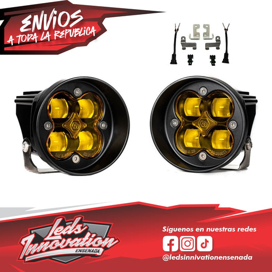 Kit de luces antiniebla SAE para Toyota Squadron-R - Toyota 4Runner 2010-24; Tacoma 2012-23; Tundra 2014-21
