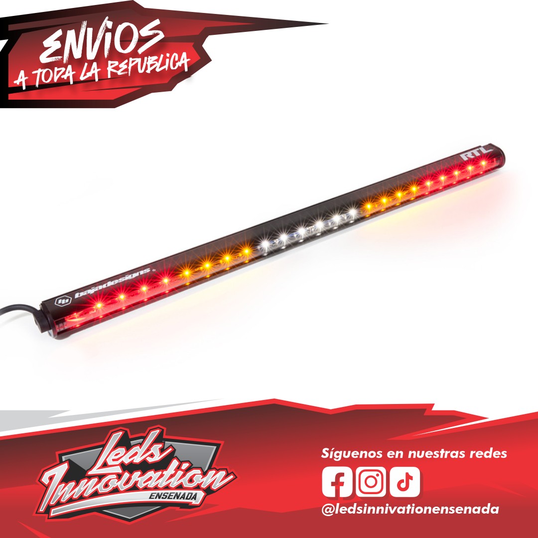 Barra de luces traseras LED RTL-S con intermitentes - Universal